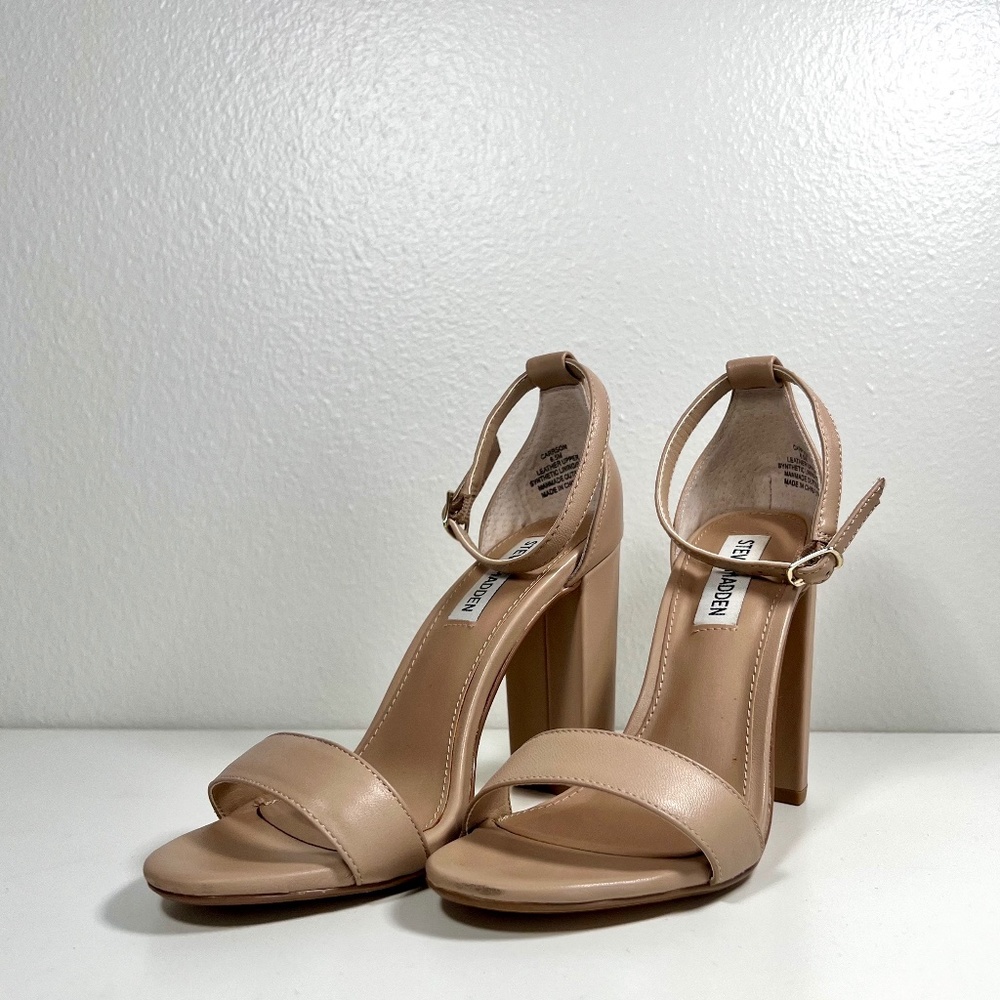 Steve Madden Carrson in Blush Leather (Size 6.5)